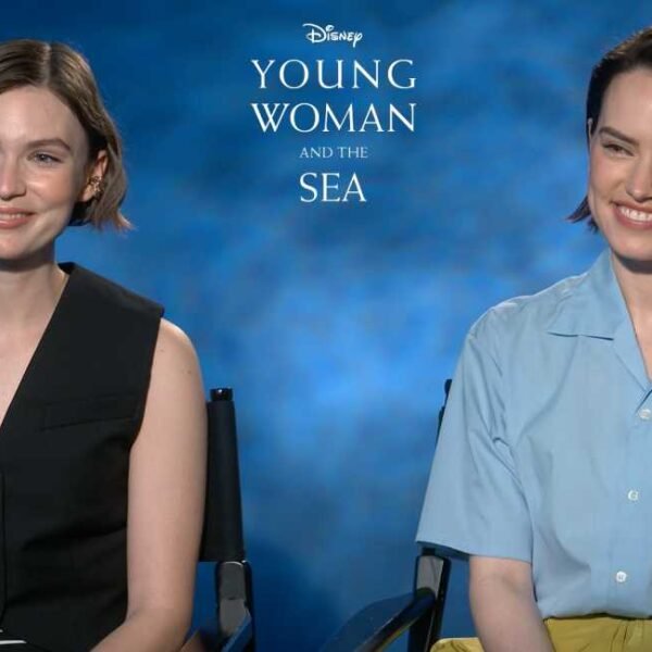 'Young Woman and the Sea' - Daisy Ridley and Tilda Cobham-Hervey