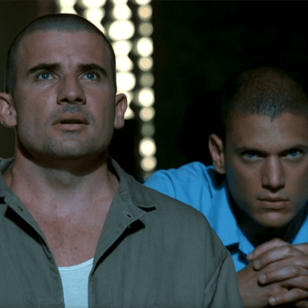 Dominic Purcell and Wentworth Miller in Prison Break Season 1