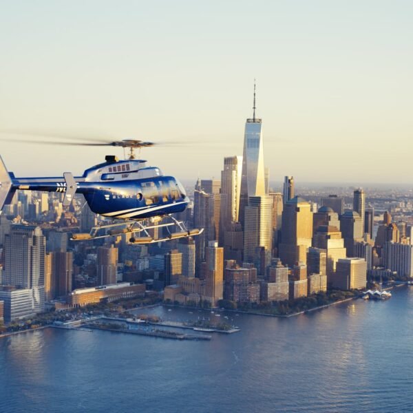 Six Marriott hotels are providing free helicopter transfers into NYC
