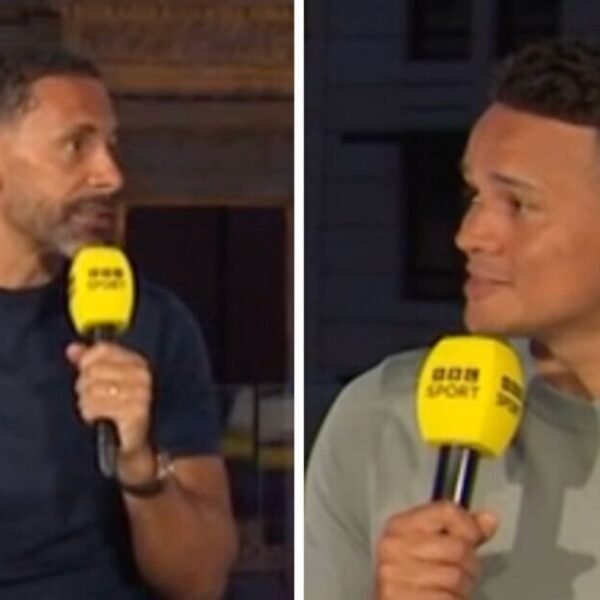 Rio Ferdinand accused of lying by Jermaine Jenas in BBC Euro 2024 spat as pundit steps in | Football | Sport