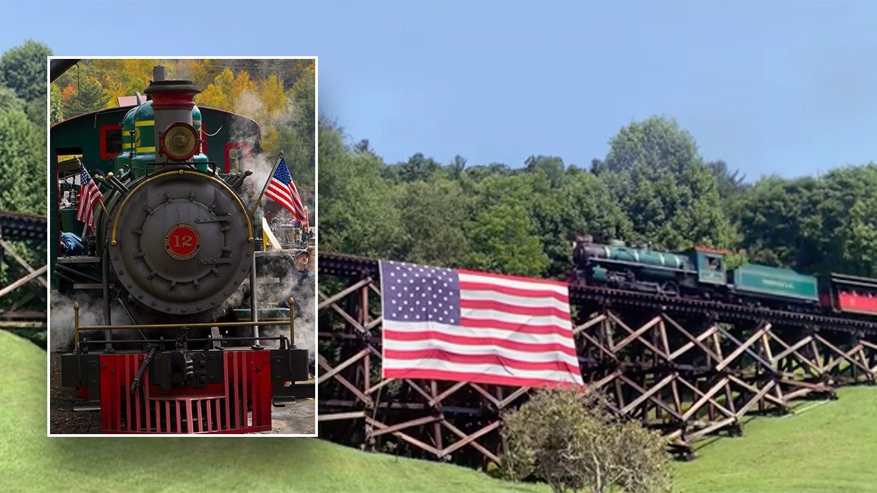 American flag stolen from beloved family Wild West railroad park