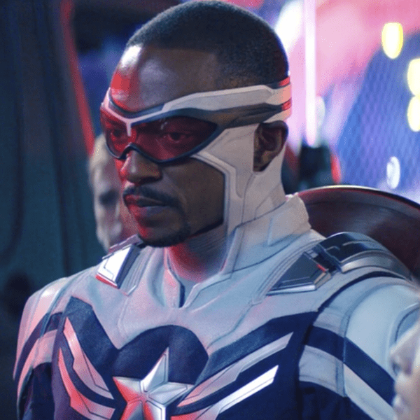 Anthony Mackie as Captain America in The Falcon and The Winter Soldier