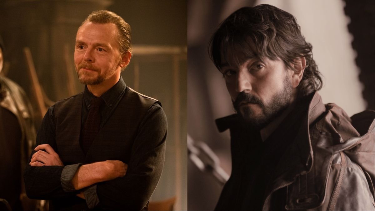 Simon Pegg in Mission: Impossible 7 and Diego Luna in Andor