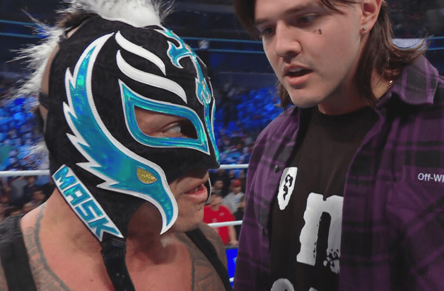 WWE’s Dominik Mysterio Sends Explicit Message to Rey Mysterio of RAW Rematch