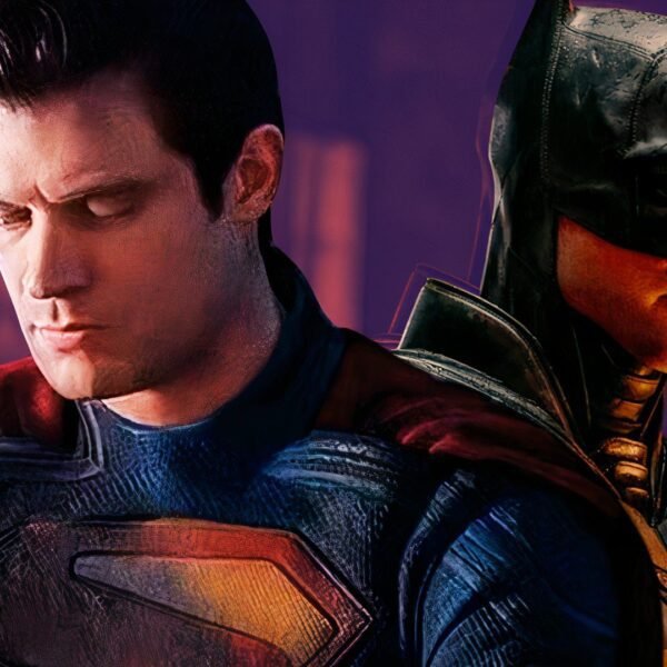 DC Fan Art Depicts Meeting Between David Corenswet's Superman & Robert Pattinson's Batman