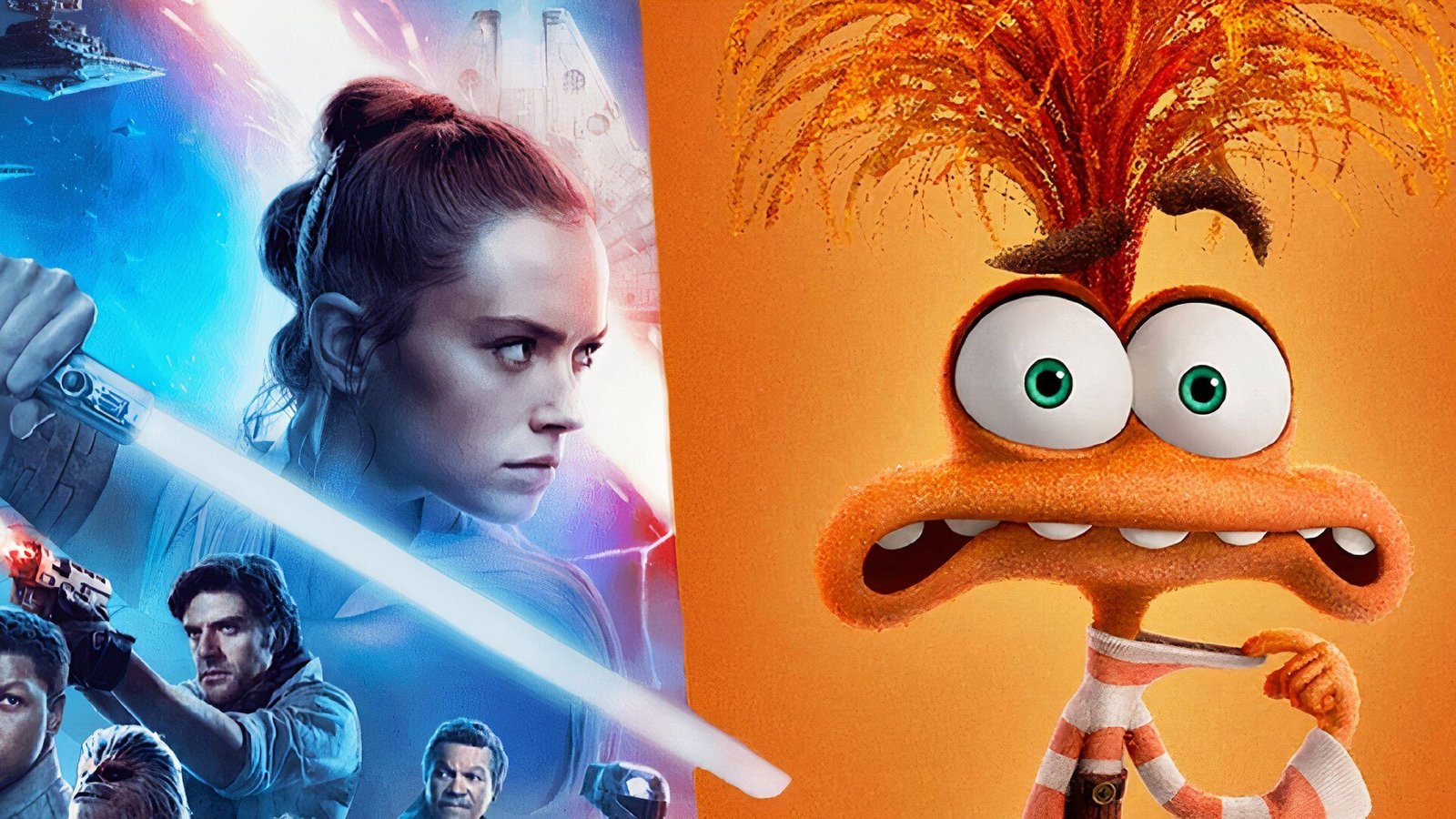 Star Wars Rise of Skywalker Booted from Disney's All-Time Domestic Top 10 by £1.2 Billion Pixar Smash Inside Out 2